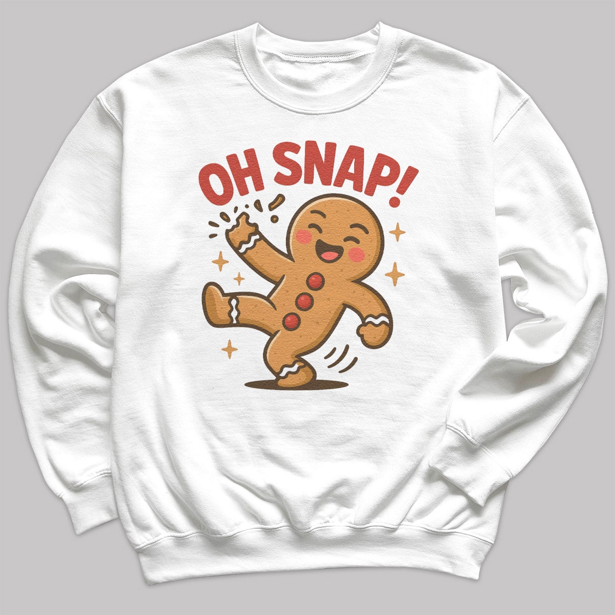 Oh Snap - Christmas Jumper Sweatshirt - Adult & Kids - All Sizes
