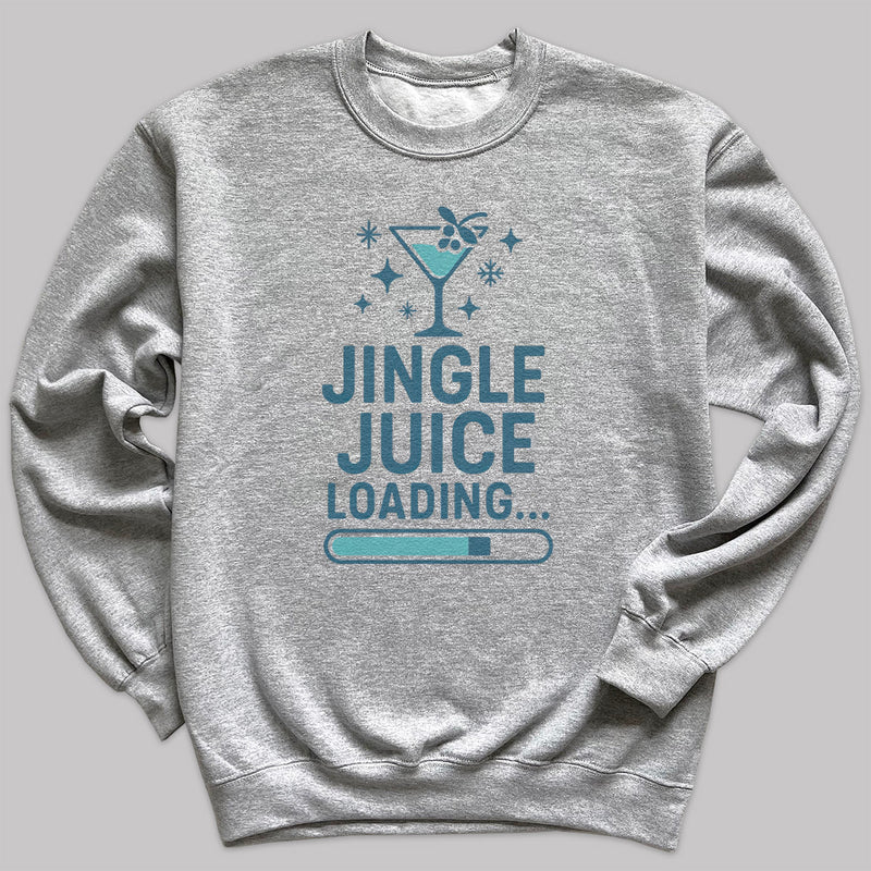 Jingle Juice Loading - Christmas Jumper Sweatshirt - All Sizes