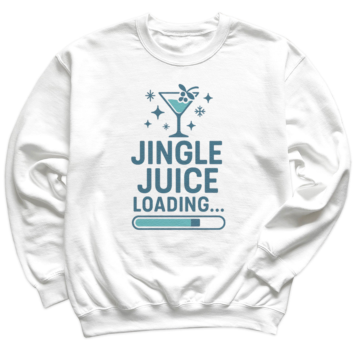 Jingle Juice Loading - Christmas Jumper Sweatshirt - All Sizes