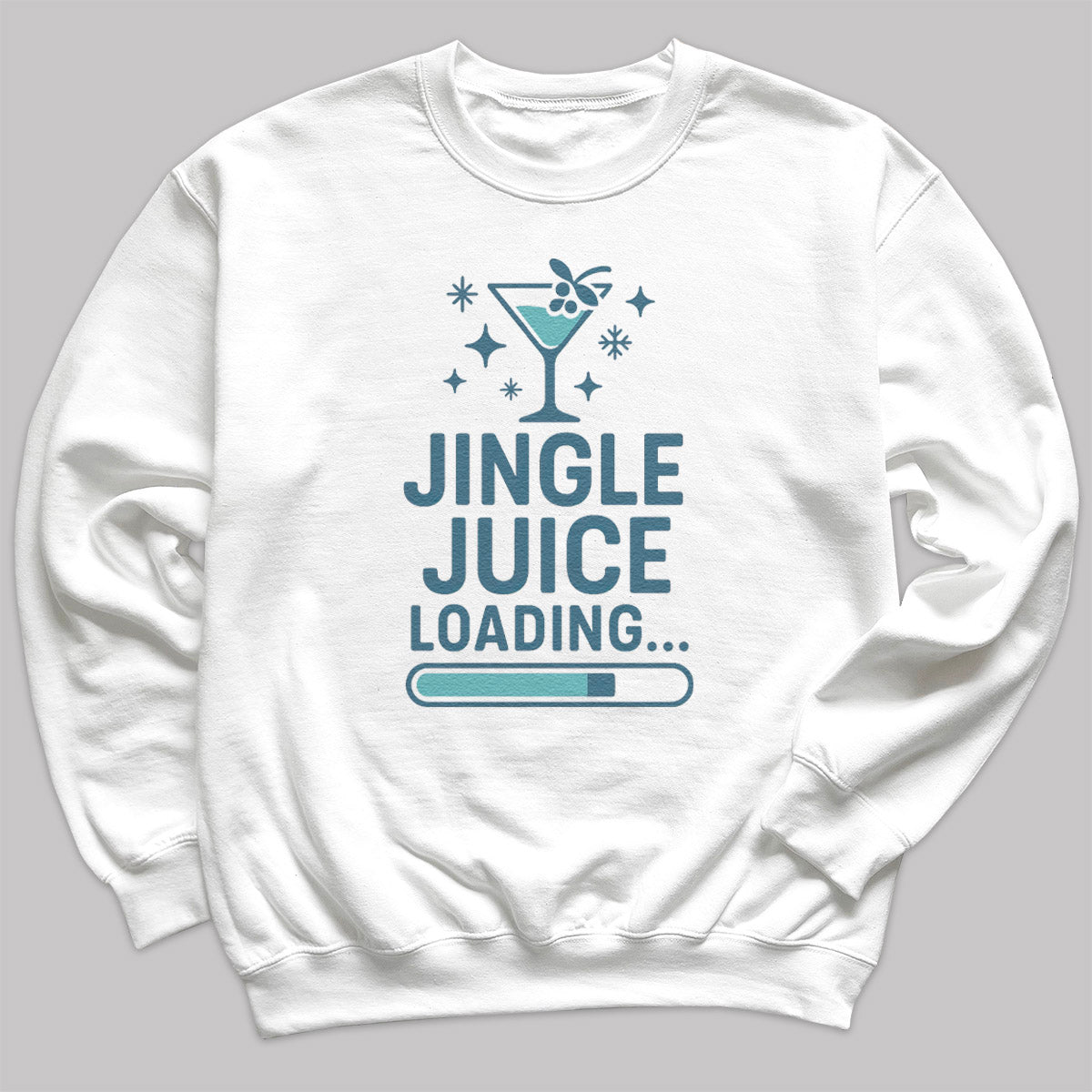 Jingle Juice Loading - Christmas Jumper Sweatshirt - All Sizes