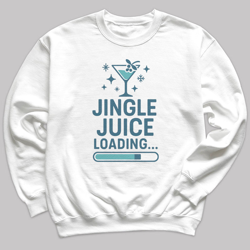 Jingle Juice Loading - Christmas Jumper Sweatshirt - All Sizes