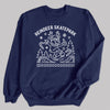 Reindeer Skatepark - Christmas Jumper Sweatshirt - Adult & Kids - All Sizes