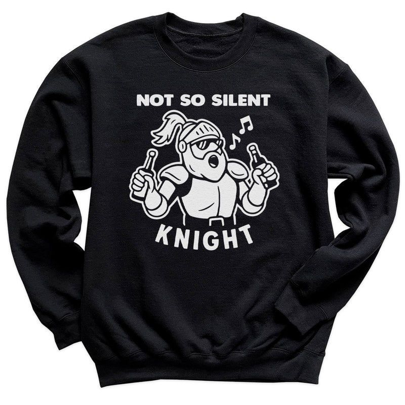 Not So Silent Knight - Christmas Jumper Sweatshirt - Adult & Kids - All Sizes