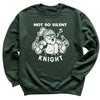Not So Silent Knight - Christmas Jumper Sweatshirt - Adult & Kids - All Sizes