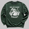 Not So Silent Knight - Christmas Jumper Sweatshirt - Adult & Kids - All Sizes