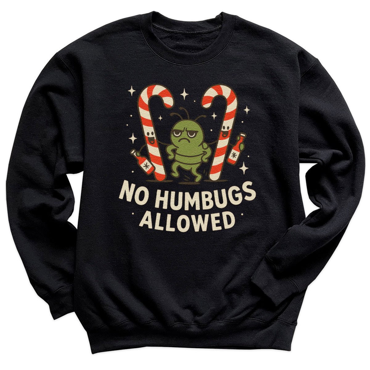 No Humbugs Allowed - Christmas Jumper Sweatshirt - Adult & Kids - All Sizes