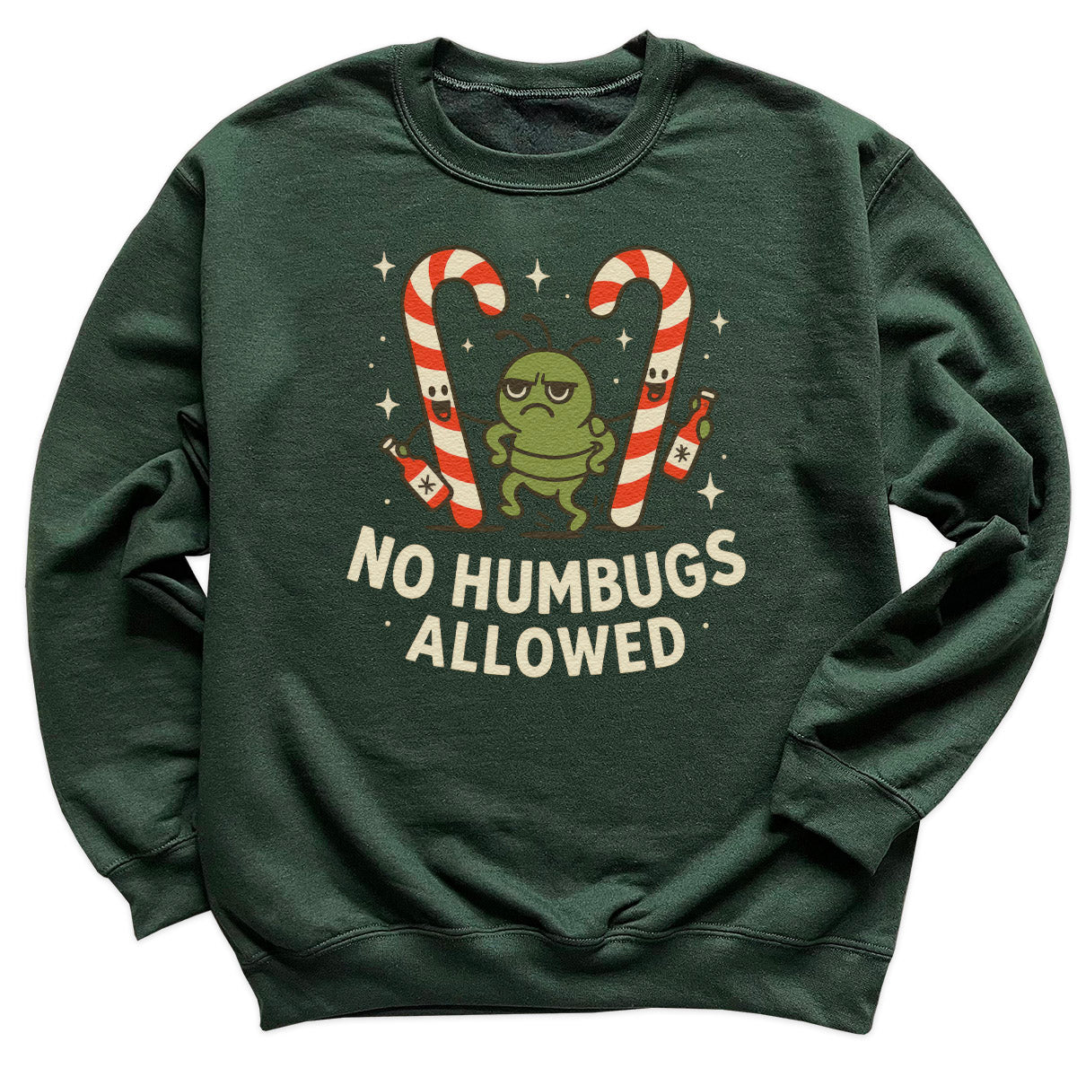 No Humbugs Allowed - Christmas Jumper Sweatshirt - Adult & Kids - All Sizes