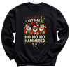 Ho Ho Hammered - Christmas Jumper Sweatshirt - Adult & Kids - All Sizes