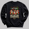 Ho Ho Hammered - Christmas Jumper Sweatshirt - Adult & Kids - All Sizes