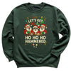 Ho Ho Hammered - Christmas Jumper Sweatshirt - Adult & Kids - All Sizes