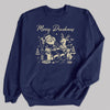 Merry Drunkmas - Christmas Jumper Sweatshirt - Adult & Kids - All Sizes