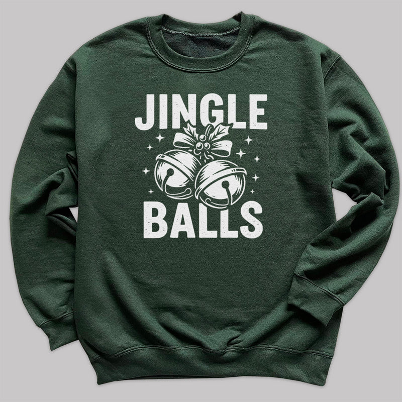 Jingle Balls - Christmas Jumper Sweatshirt - All Sizes