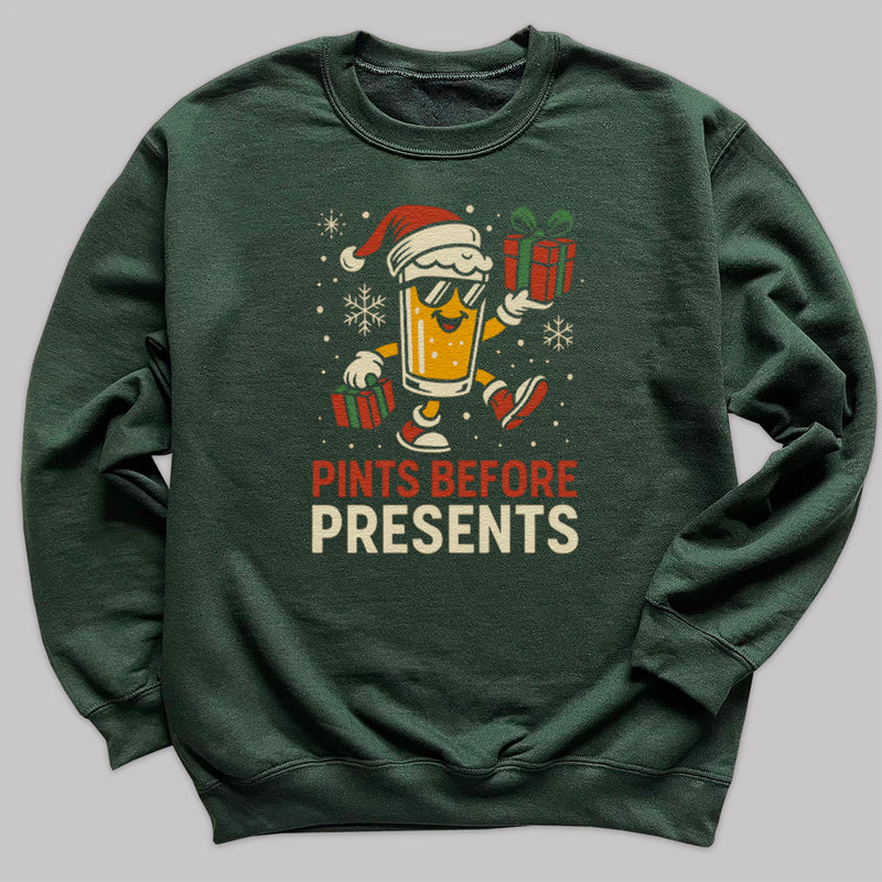 Pints Before Presents - Christmas Jumper Sweatshirt - All Sizes