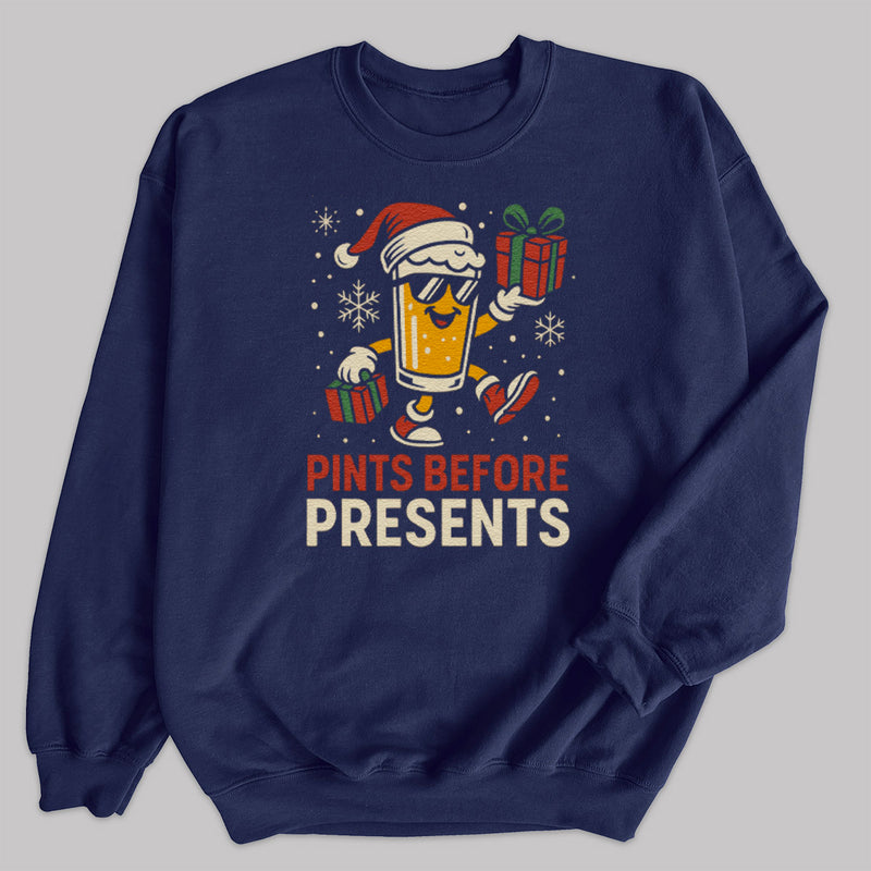 Pints Before Presents - Christmas Jumper Sweatshirt - All Sizes