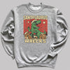 Santasaurus Wrecks - Christmas Jumper Sweatshirt - Adult & Kids - All Sizes