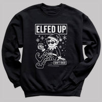 Elfed Up - Christmas Jumper Sweatshirt - All Sizes