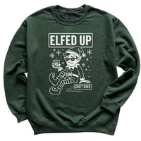 Elfed Up - Christmas Jumper Sweatshirt - All Sizes