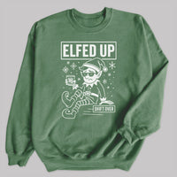 Elfed Up - Christmas Jumper Sweatshirt - All Sizes