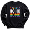 Ho Ho HOMO - Christmas Jumper Sweatshirt - All Sizes