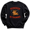 Reindeer In Training - Christmas Jumper Sweatshirt - Adult & Kids - All Sizes