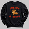Reindeer In Training - Christmas Jumper Sweatshirt - Adult & Kids - All Sizes