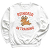 Reindeer In Training - Christmas Jumper Sweatshirt - Adult & Kids - All Sizes
