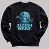 Sleigh Wars - Christmas Jumper Sweatshirt - Adult & Kids - All Sizes