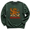 Gingerbreadzilla - Christmas Jumper Sweatshirt - Adult & Kids - All Sizes