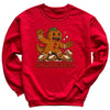 Gingerbreadzilla - Christmas Jumper Sweatshirt - Adult & Kids - All Sizes