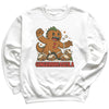 Gingerbreadzilla - Christmas Jumper Sweatshirt - Adult & Kids - All Sizes