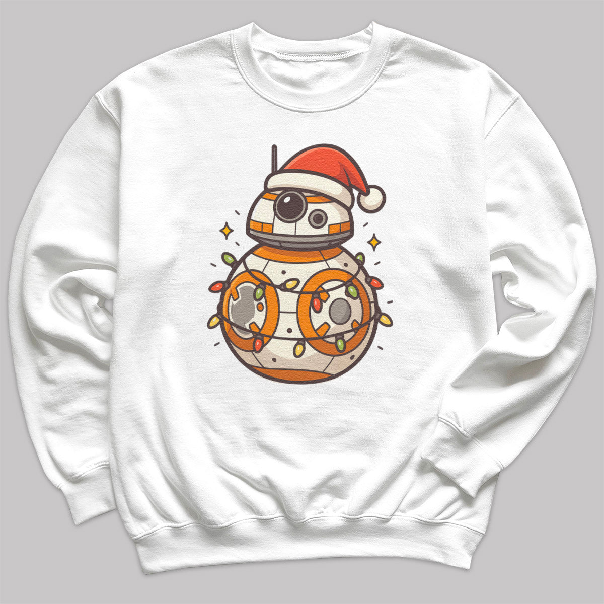 Christmas Droid - Christmas Jumper Sweatshirt - Adult & Kids - All Sizes