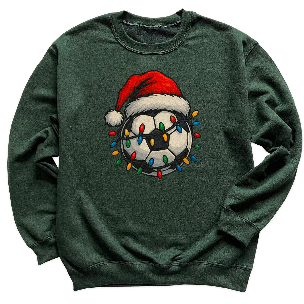 Christmas Football - Christmas Jumper Sweatshirt - Adult & Kids - All Sizes