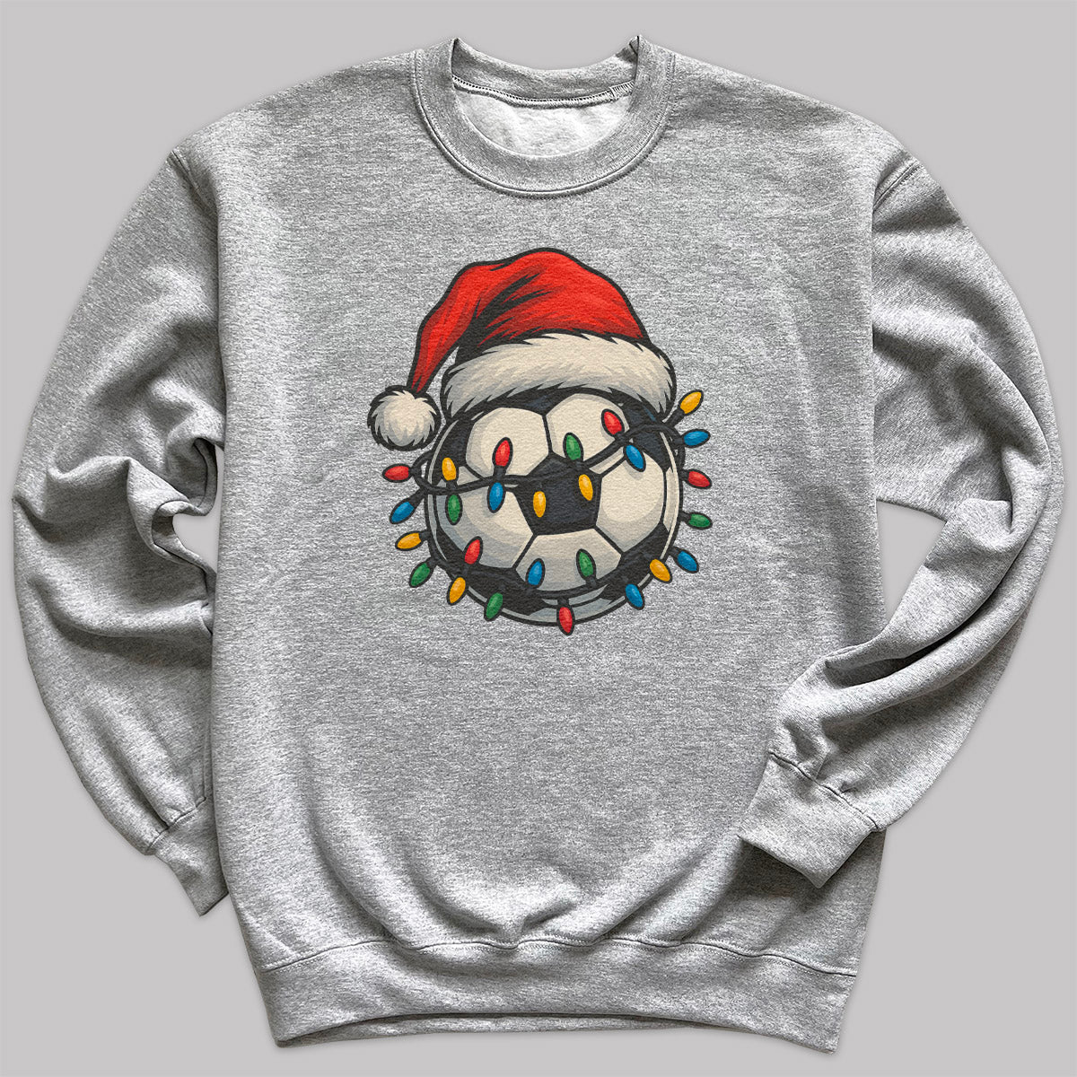 Christmas Football - Christmas Jumper Sweatshirt - Adult & Kids - All Sizes
