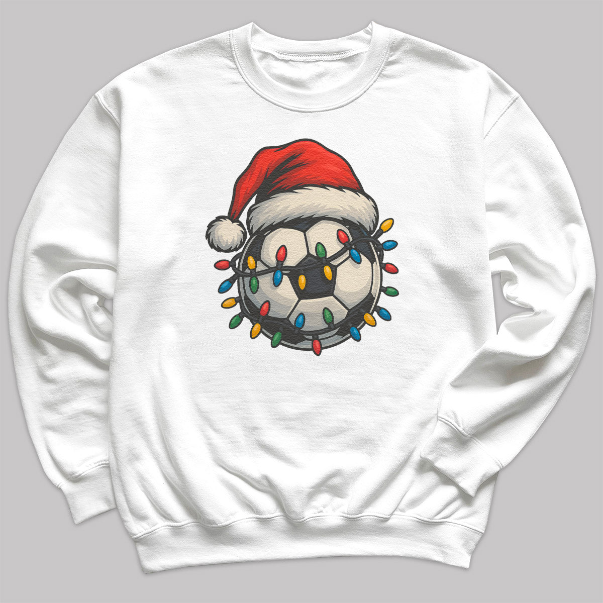 Christmas Football - Christmas Jumper Sweatshirt - Adult & Kids - All Sizes