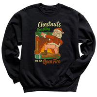 Chestnuts Roasting On A Open Fire - Christmas Jumper Sweatshirt - All Sizes