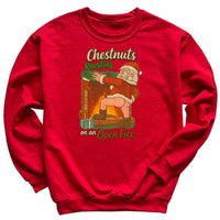 Chestnuts Roasting On A Open Fire - Christmas Jumper Sweatshirt - All Sizes
