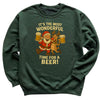 It's The Most Wonderful Time For Beer - Christmas Jumper Sweatshirt - All Sizes
