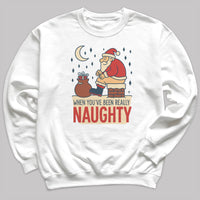 When You've Been Really Naughty - Christmas Jumper Sweatshirt - All Sizes