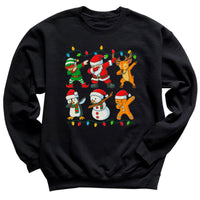 Christmas Dabs - Christmas Jumper Sweatshirt - Adult & Kids - All Sizes