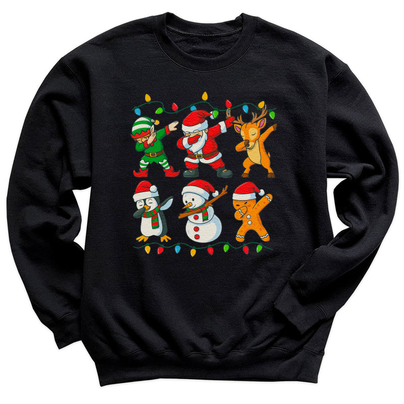 Christmas Dabs - Christmas Jumper Sweatshirt - Adult & Kids - All Sizes