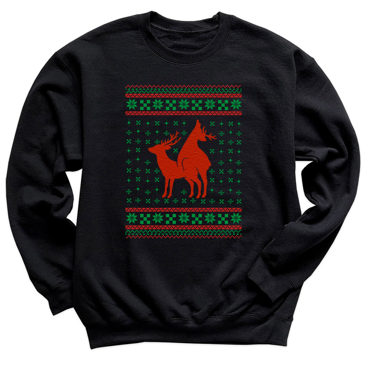 Naughty Christmas - Christmas Jumper Sweatshirt - All Sizes
