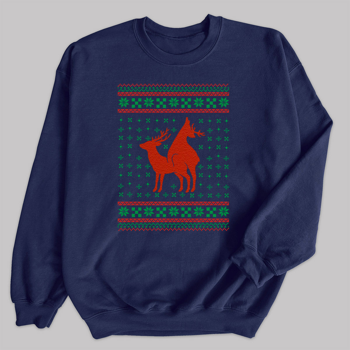 Naughty Christmas - Christmas Jumper Sweatshirt - All Sizes