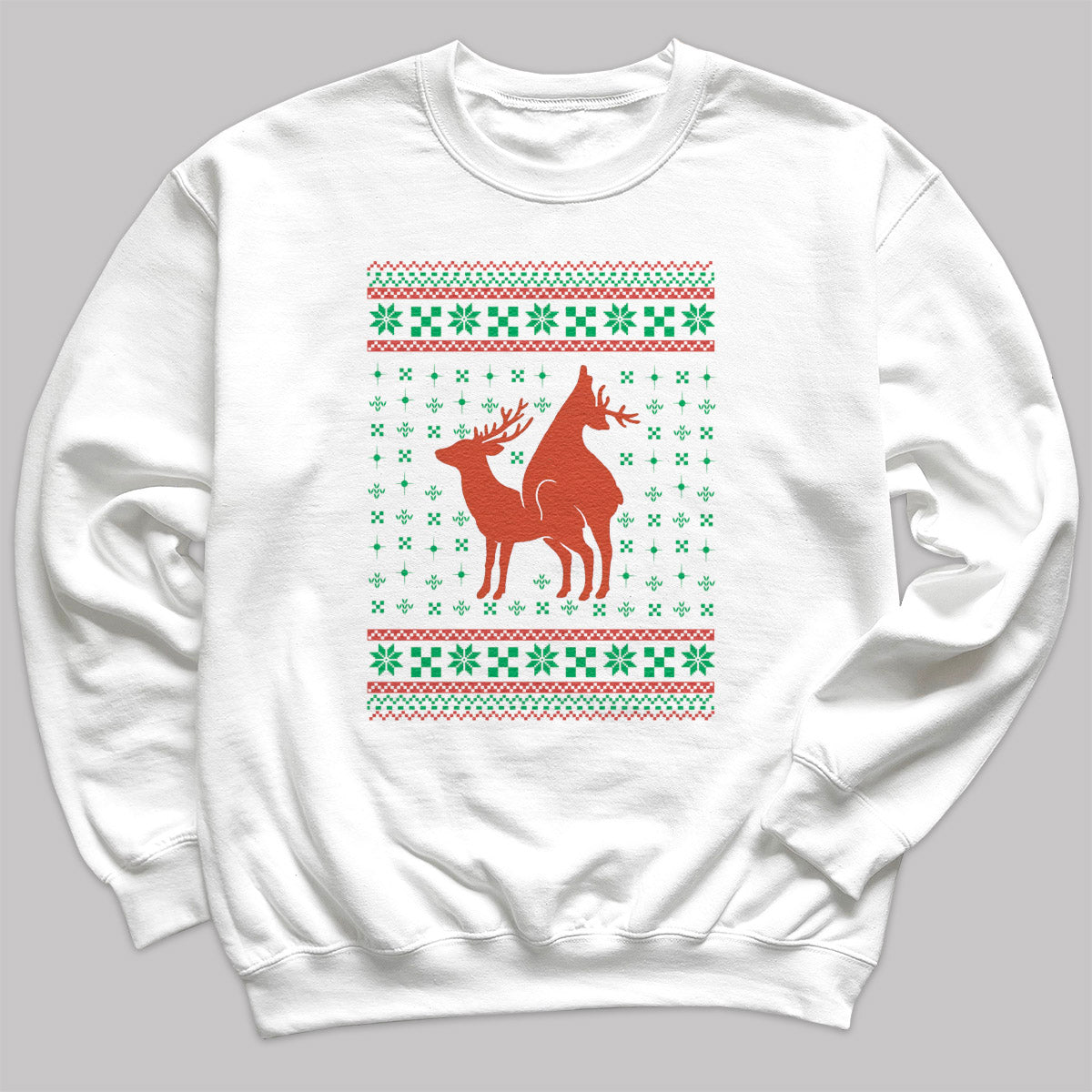 Naughty Christmas - Christmas Jumper Sweatshirt - All Sizes