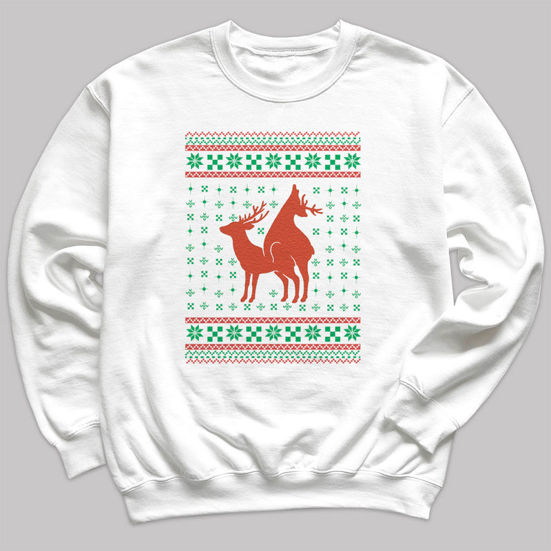 Naughty Christmas - Christmas Jumper Sweatshirt - All Sizes