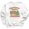 Christmas Movie Junkie - Christmas Jumper Sweatshirt - Adult & Kids - All Sizes