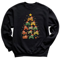 Gamer Christmas Tree - Christmas Jumper Sweatshirt - Adult & Kids - All Sizes