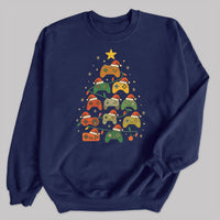Gamer Christmas Tree - Christmas Jumper Sweatshirt - Adult & Kids - All Sizes