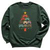 Gamer Christmas Tree - Christmas Jumper Sweatshirt - Adult & Kids - All Sizes