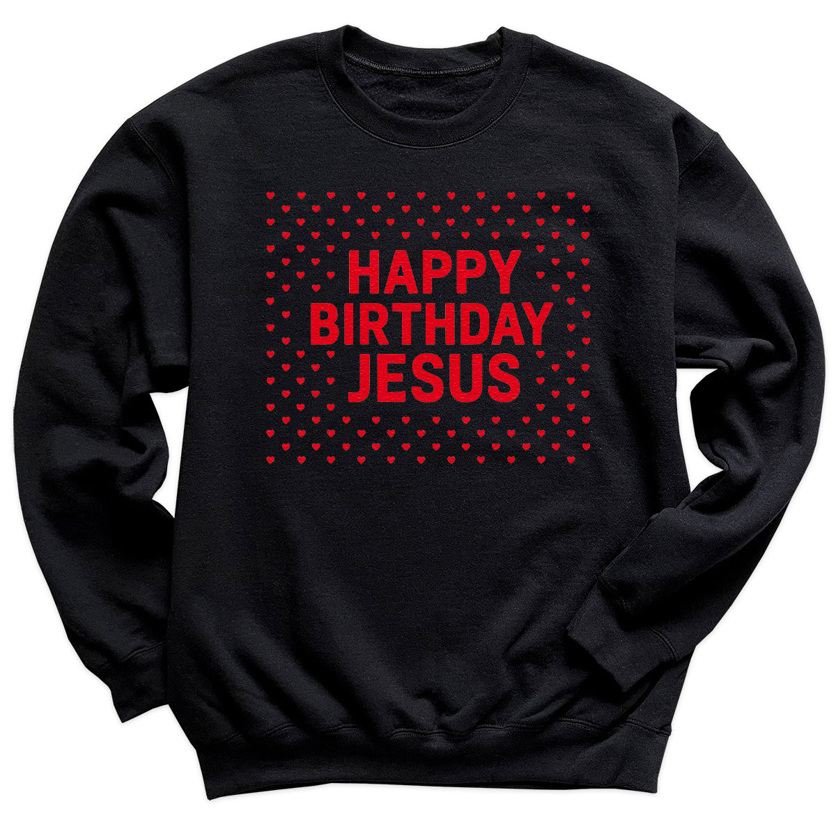 Happy Birthday Jesus - Christmas Jumper Sweatshirt - Adult & Kids - All Sizes