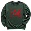 Happy Birthday Jesus - Christmas Jumper Sweatshirt - Adult & Kids - All Sizes
